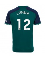 Arsenal Jurrien Timber #12 Kolmaspaita 2023-24 Lyhythihainen